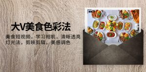 美食短视频拍摄，学习相机，清晰透亮灯光法，剪映剪辑，美感调色-项目拓荒者